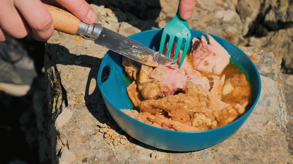 Тушеная курица